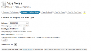Category to Post Type Module Category to Post Type Module